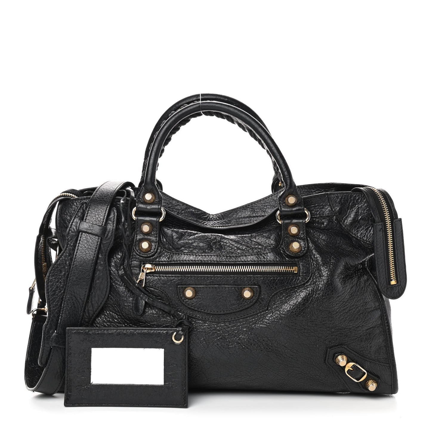 Agneau Giant 12 Gold Hardware City Black
