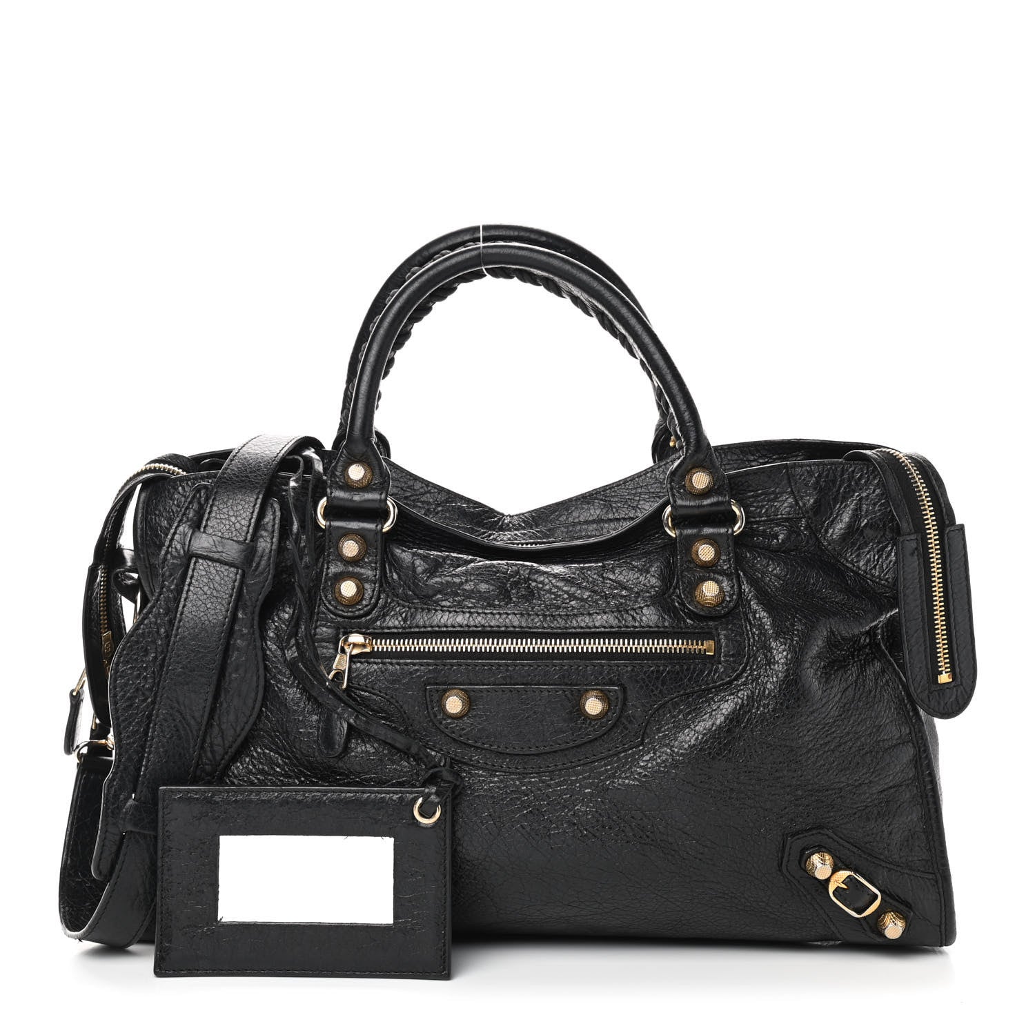 Balenciaga Agneau Giant 12 Gold Hardware City Black 1 of 11