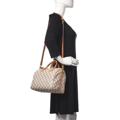 Louis Vuitton Damier Azur Speedy Bandouliere 25 2 of 17