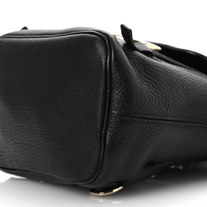 Chloe Suede Calfskin Mini Faye Backpack Black 10 of 11