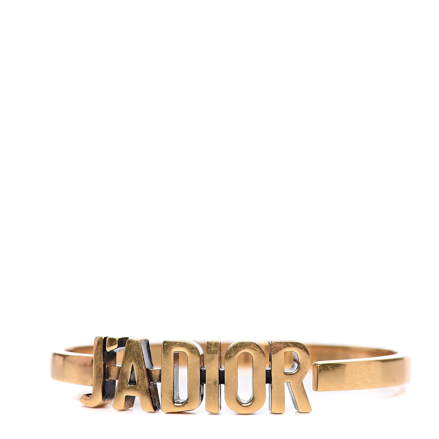 Christian Dior Metal J'Adior Bracelet Cuff Gold 1 of 4
