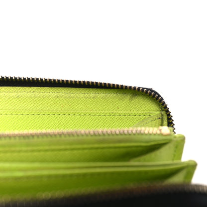 Louis Vuitton Monogram Multicolor Zippy Wallet Black Pistachio 9 of 9