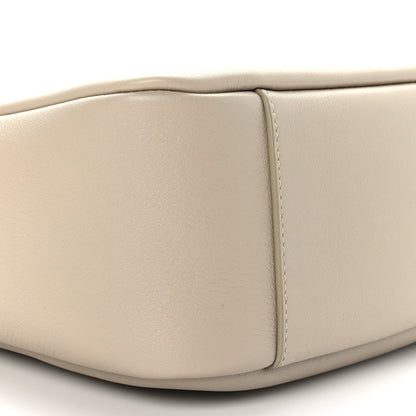 Saint Laurent Smooth Calfskin Small Le 5 A 7 Soft Hobo Sea Salt 7 of 8