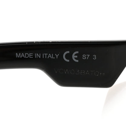 Christian Dior Acetate DiorSo Light 2 Shield Sunglasses Black 7 of 8
