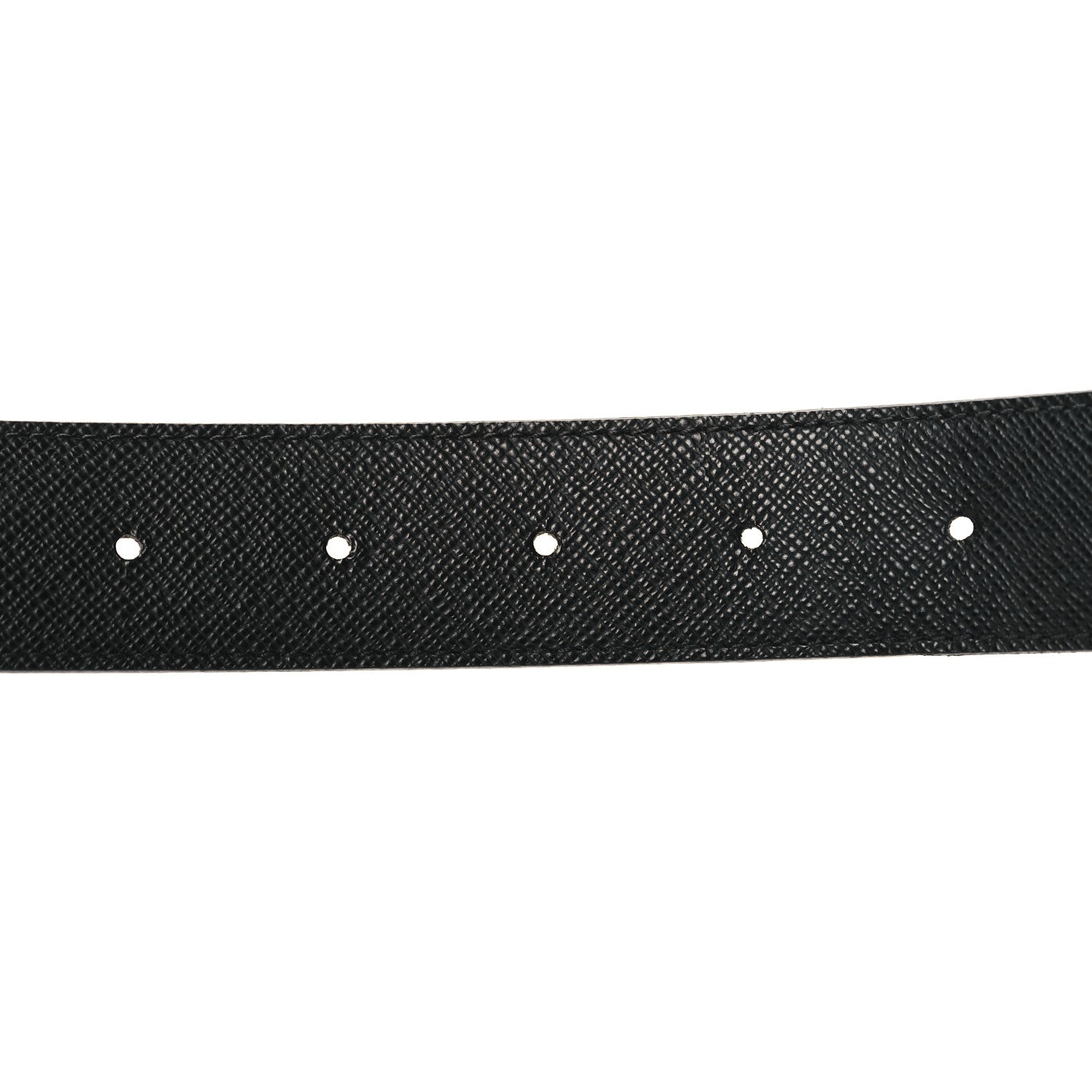 Louis Vuitton Calfskin Monogram 30mm LV Initiales Reversible Belt 75 30 Black 4 of 5