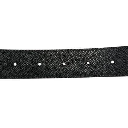 Louis Vuitton Calfskin Monogram 30mm LV Initiales Reversible Belt 75 30 Black 4 of 5