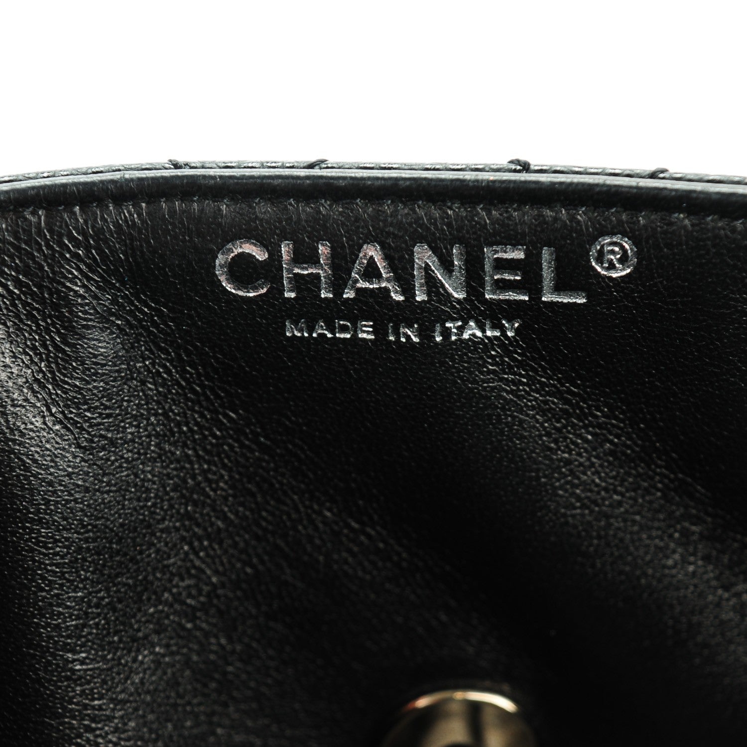 Chanel Caviar Quilted East West Flap Black 8 of 9