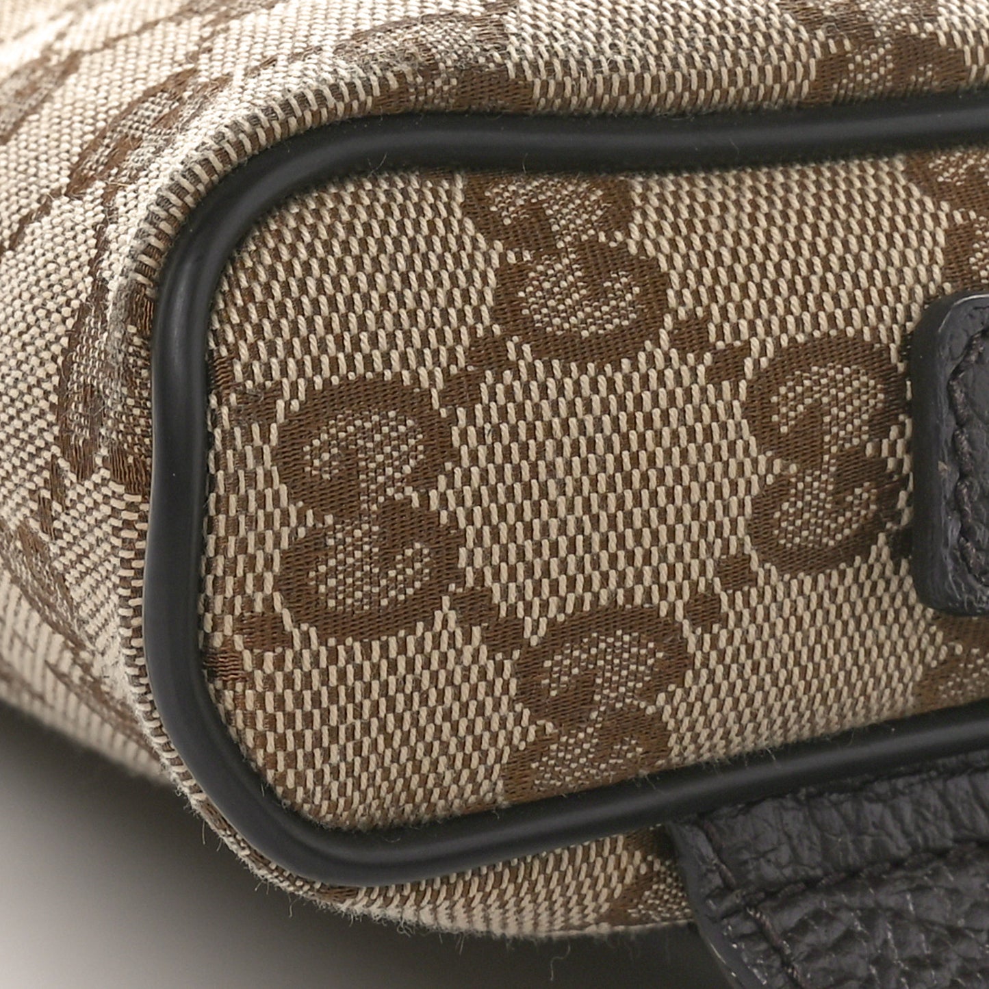 Monogram Belt Bag Dark Brown