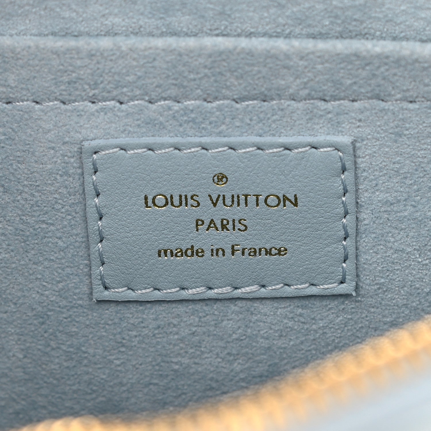 Louis Vuitton Calfskin New Wave Camera Bag Porcelain Blue 6 of 8