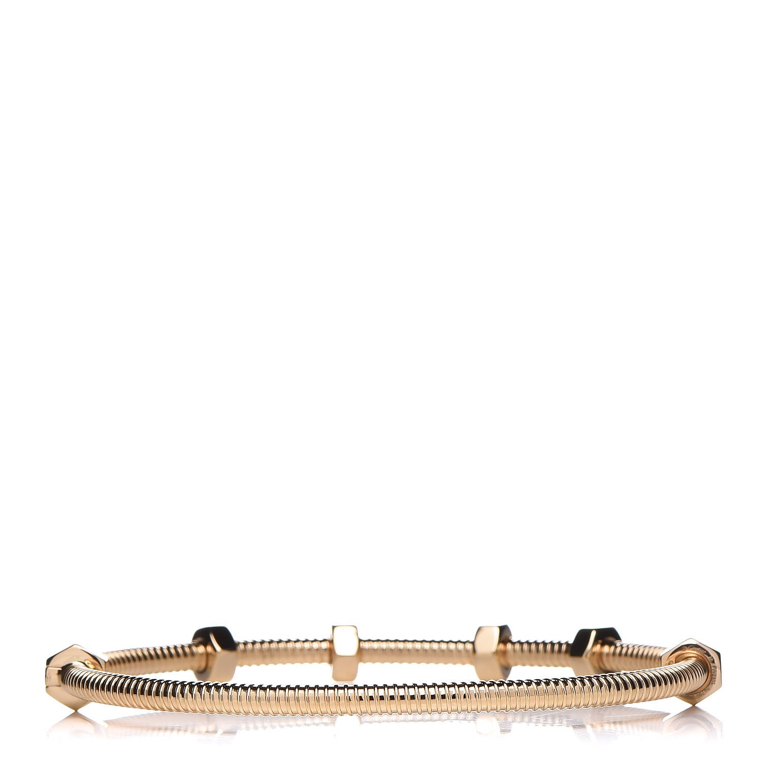 Cartier 18K Yellow Gold Ecrou de Bracelet 18 3 of 5