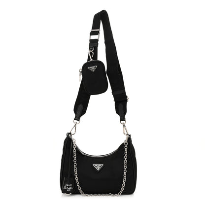 Prada Nylon Re-Edition 2005 Shoulder Bag Black 1 of 10
