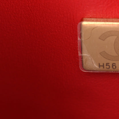 Chanel Caviar Quilted Small Double Flap Red 7 of 11
