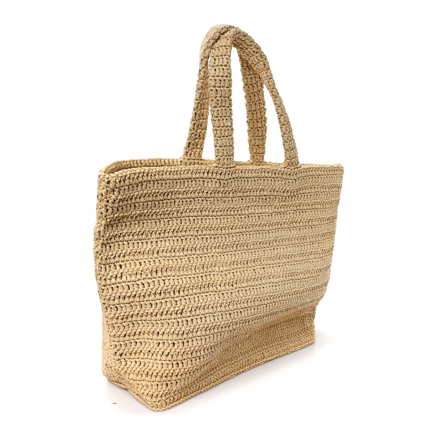 Raffia Rive Gauche Tote Natural