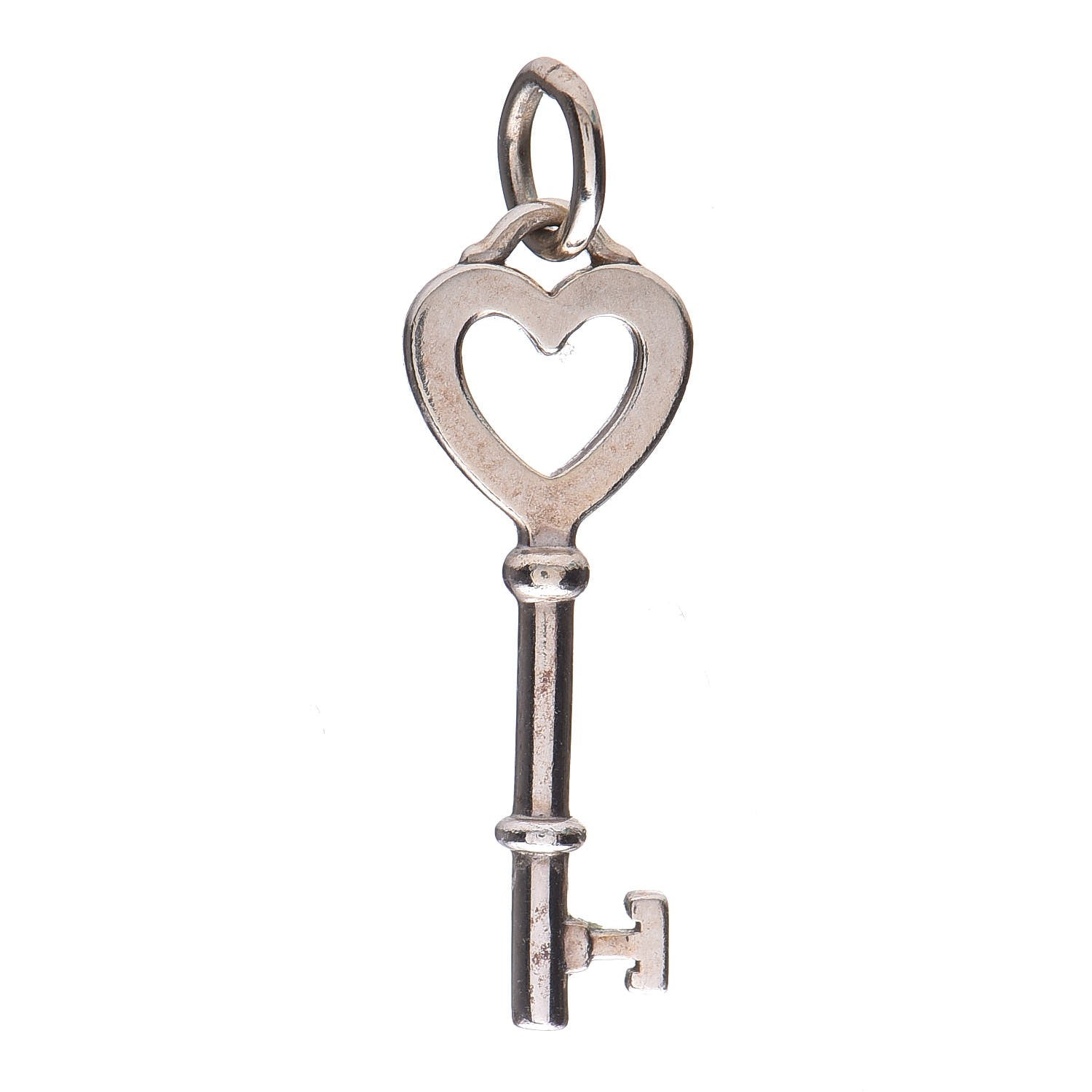 Tiffany Sterling Silver Mini Key Pendant 1 of 3