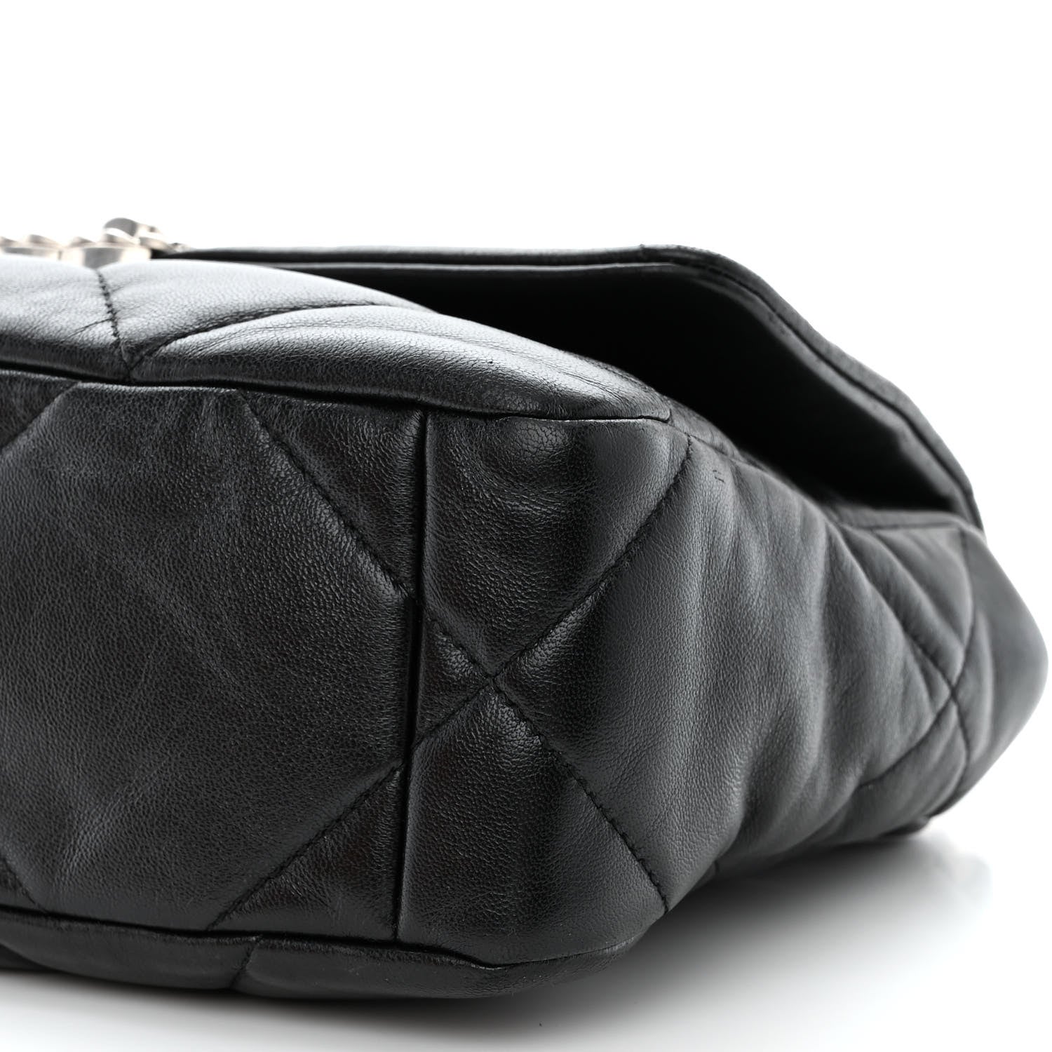 Chanel Lambskin Quilted Medium Chanel 19 Flap Black 10 of 10