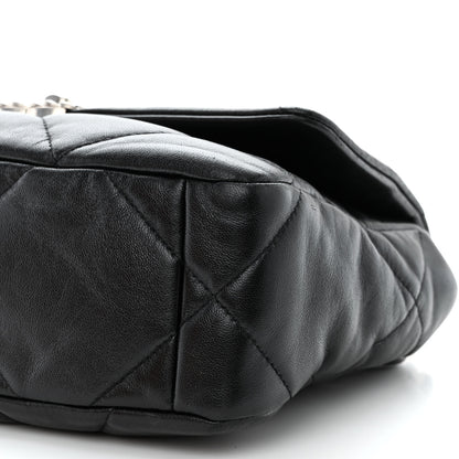 Chanel Lambskin Quilted Medium Chanel 19 Flap Black 10 of 10