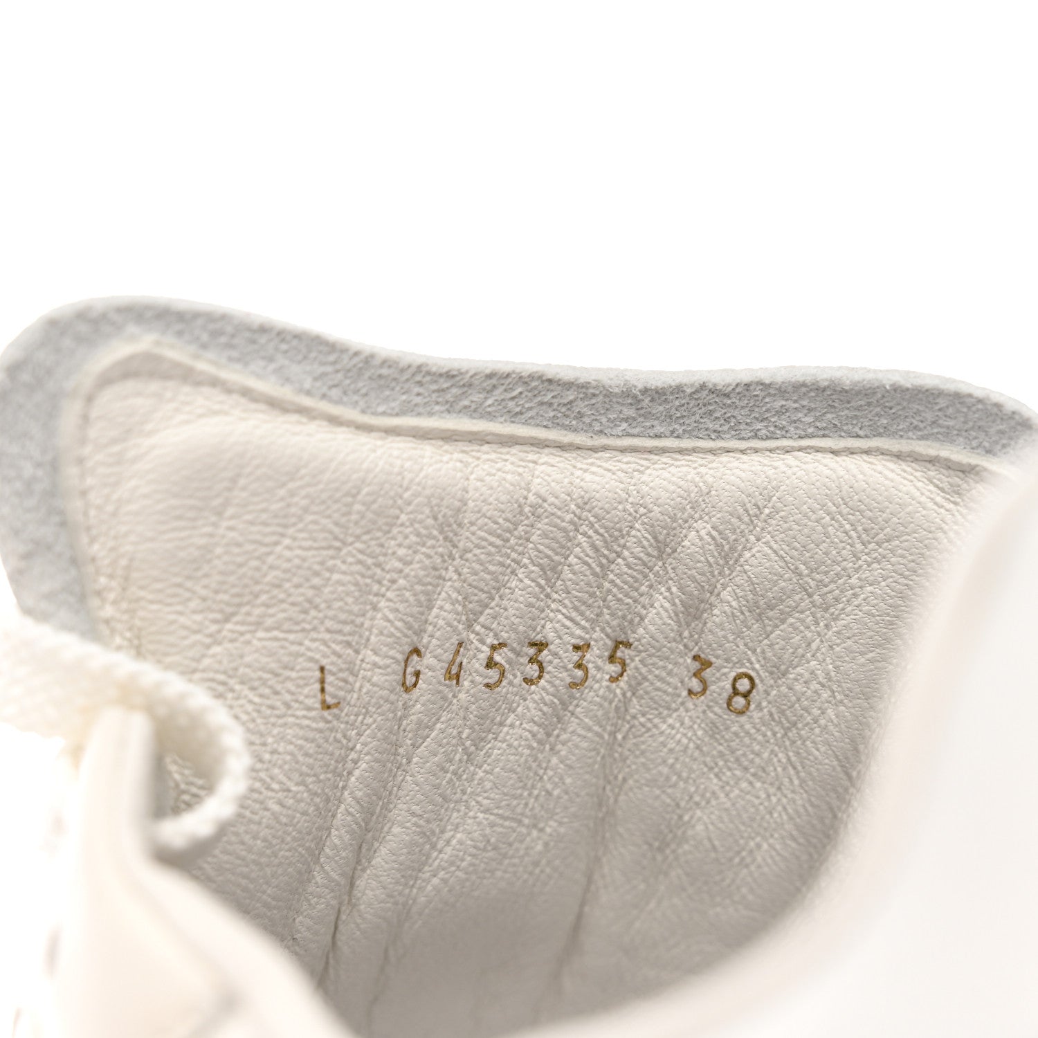 Chanel Suede Calfskin Quilted Sneakers 38 White 10 of 11