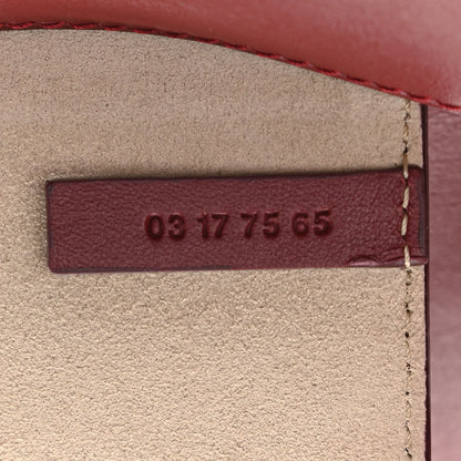 Chloe Suede Calfskin Mini Faye Shoulder Bag Plum Purple 6 of 9