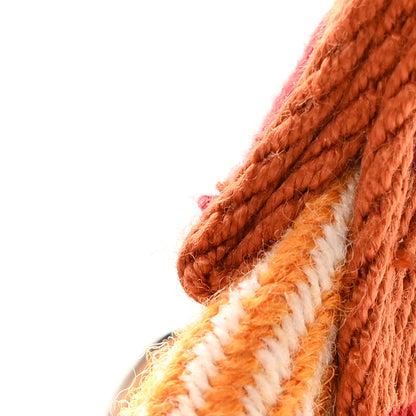 Hermes Merino Wool Small Au Carre Bride-A-Brac Pouch Fauve 12 of 12