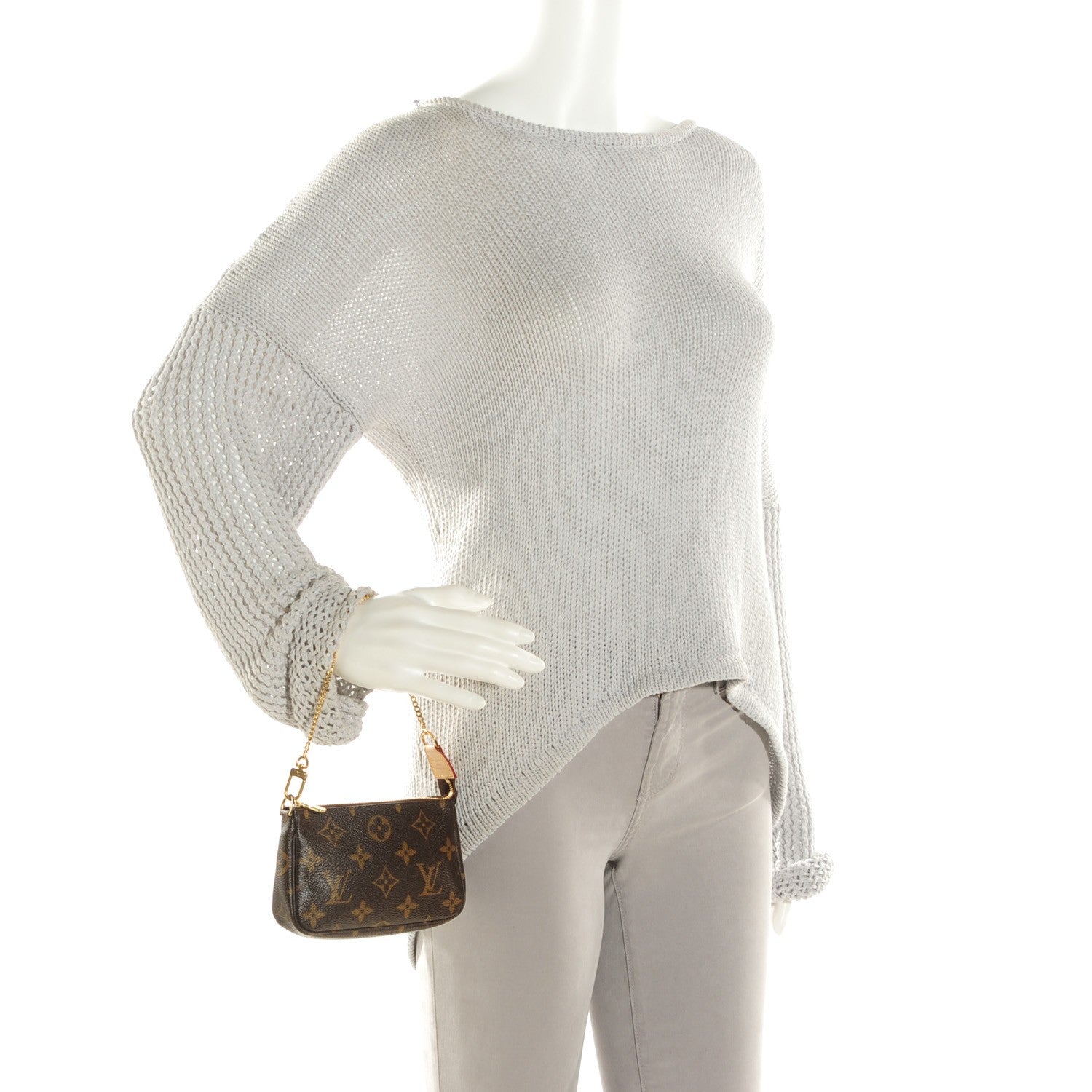Louis Vuitton Monogram Mini Pochette Accessories 2 of 7