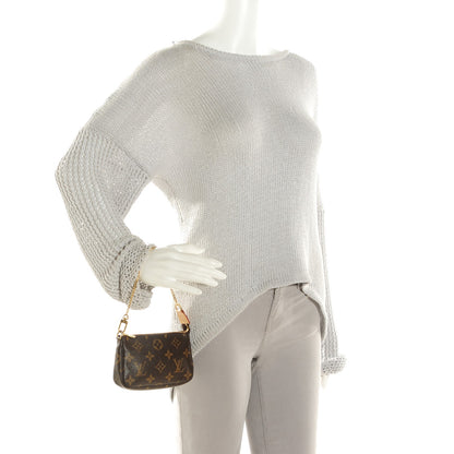 Louis Vuitton Monogram Mini Pochette Accessories 2 of 7