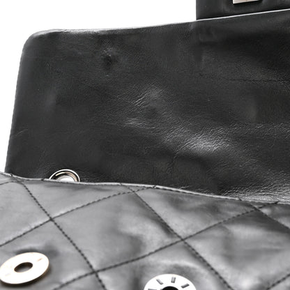 Chanel Lambskin Quilted Star Attitude Jumbo Flap Bag Black 13 of 13