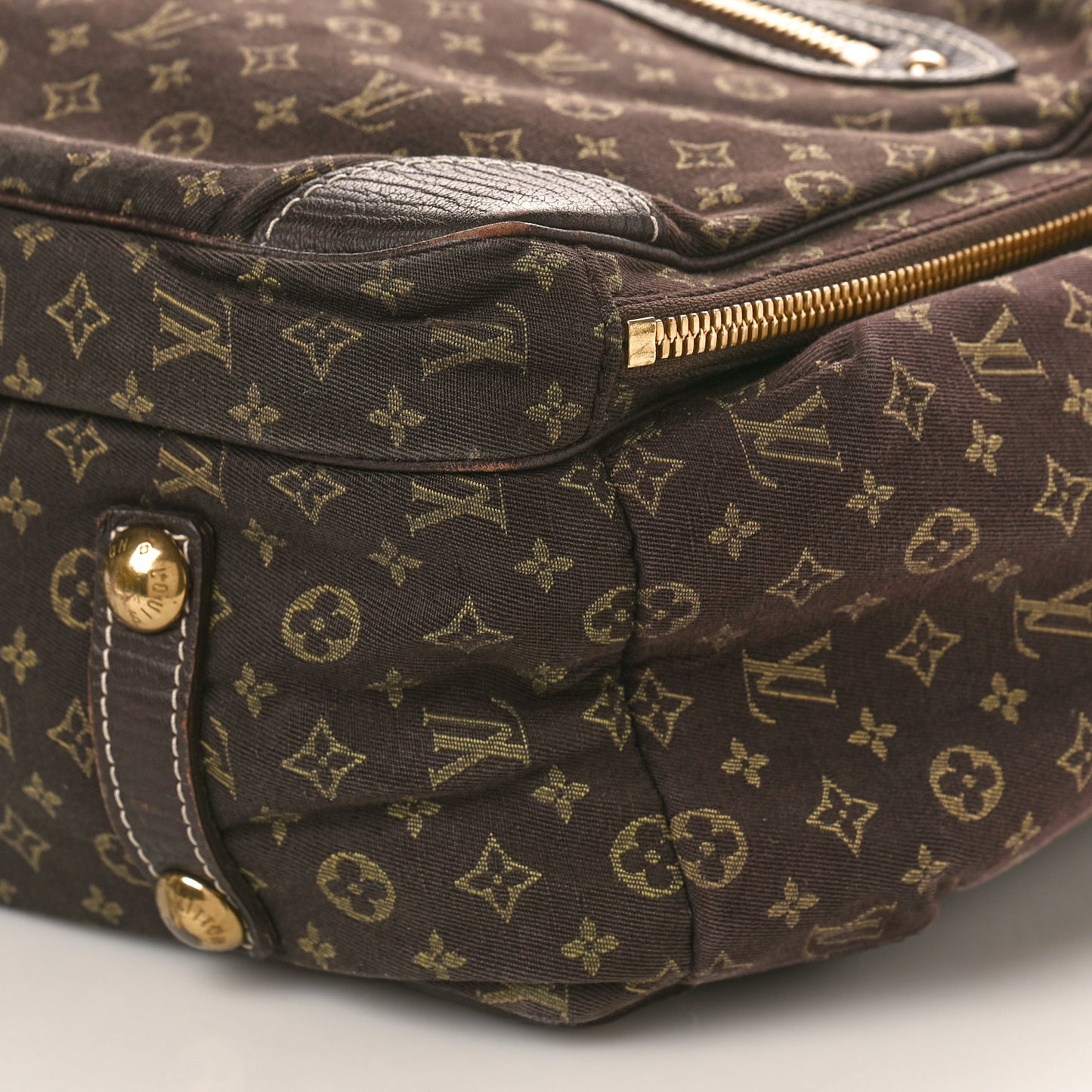LOUIS VUITTON Mini Lin Sac a Langer Diaper Bag Ebene