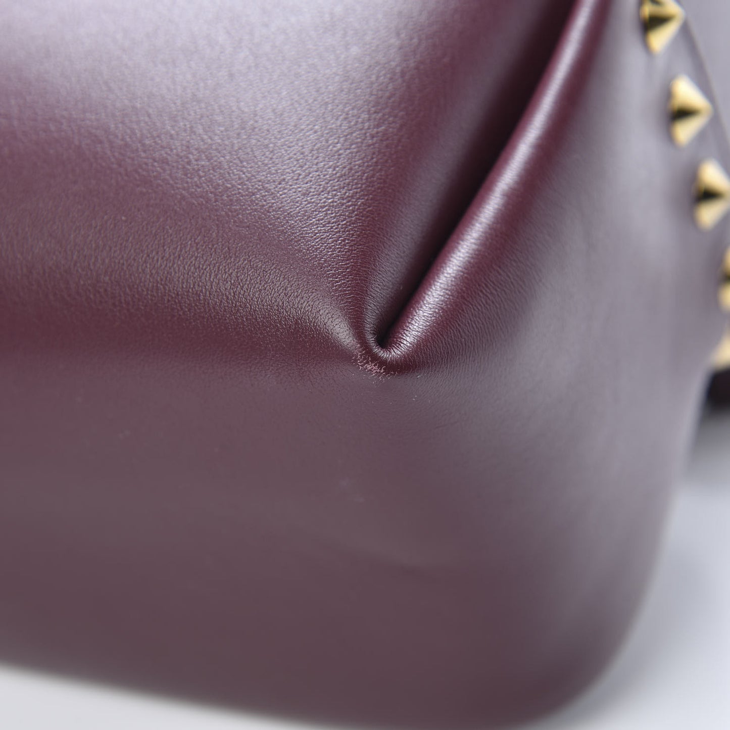 Calfskin Mini Duchess Polke Studs Backpack Mystic Purple