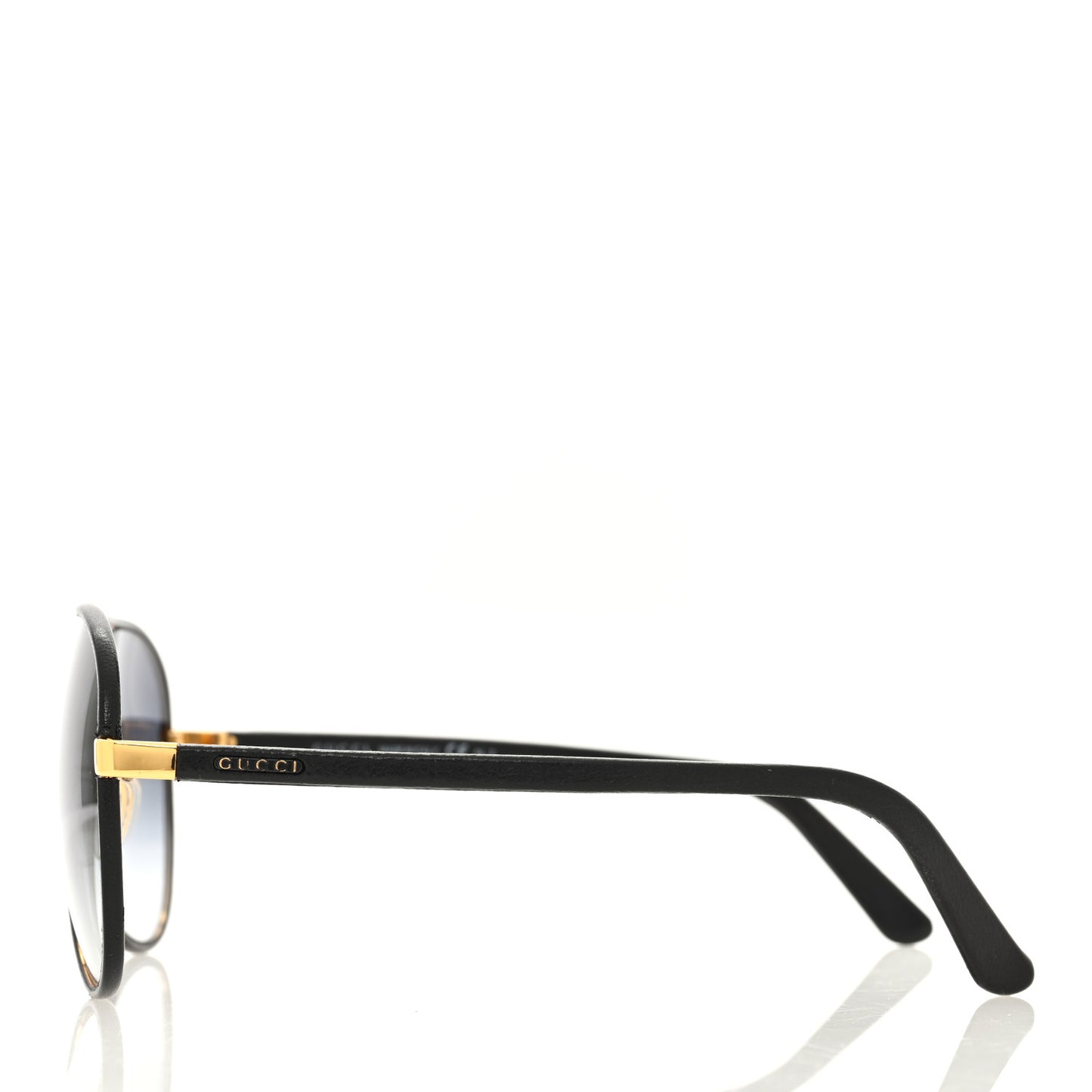 Calfskin Aviator Sunglasses GG2887/S Black