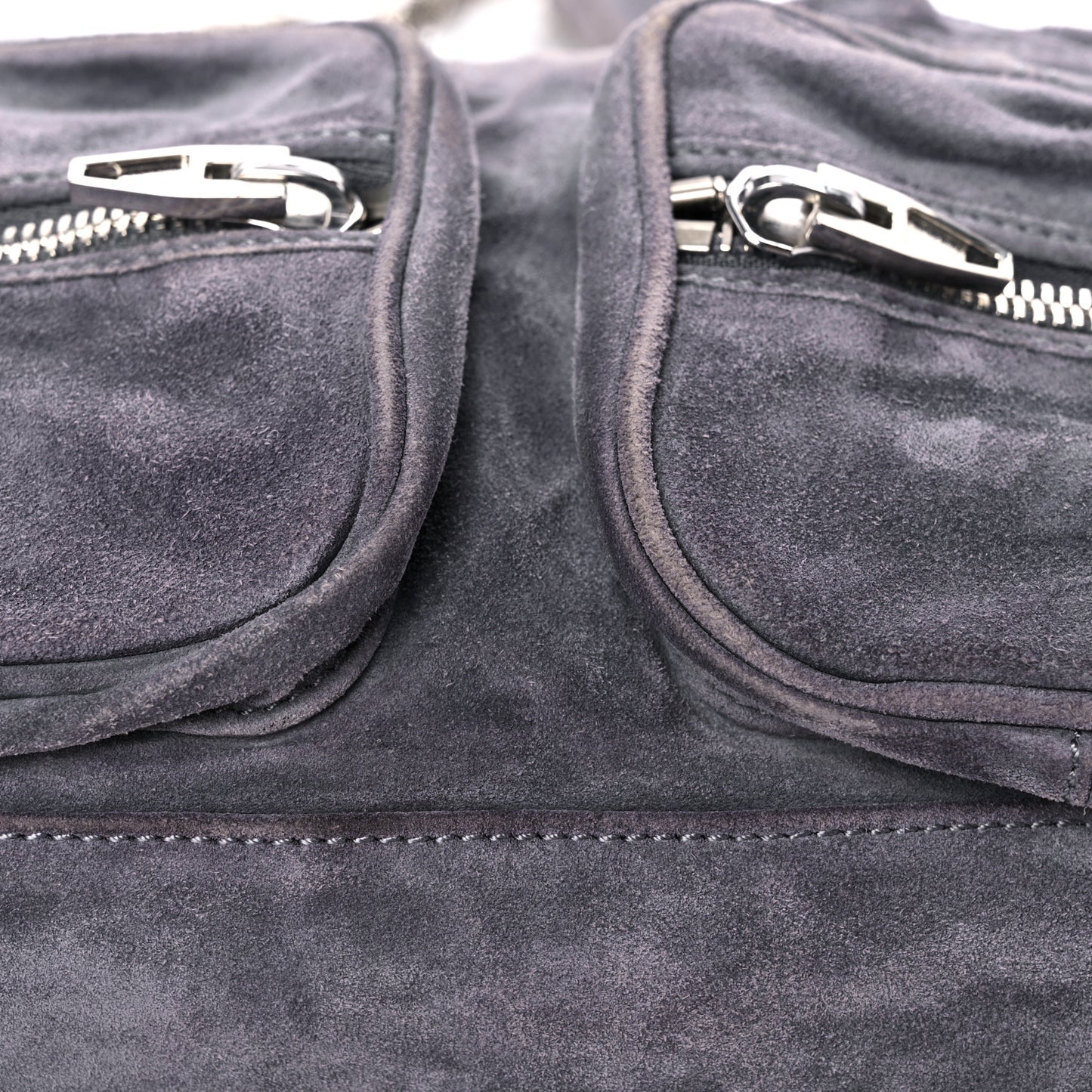 Suede Brenda Chain Grey