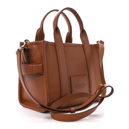 Marc Jacobs Grained Calfskin Small The Tote Bag Argan Oil 3 of 12