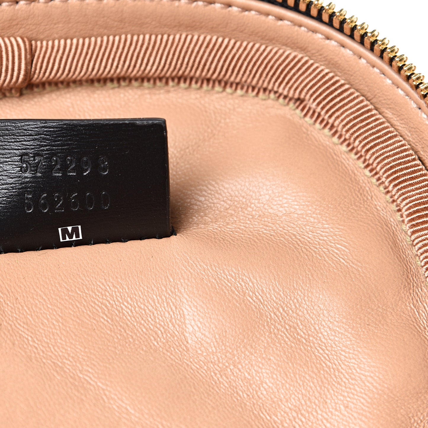 Calfskin Trapuntata Zumi Belt Bag Black