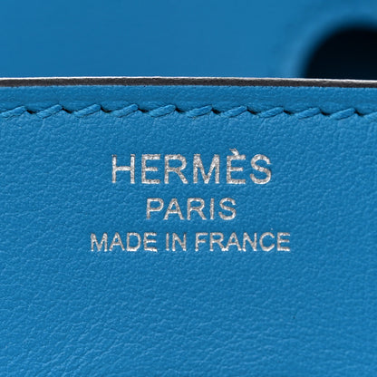 Hermes Swift Birkin 25 Bleu Frida 6 of 11