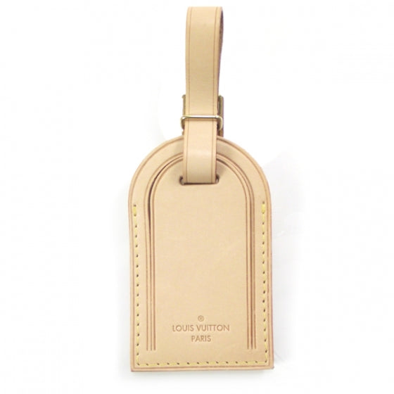 Vachetta Leather Luggage Tag