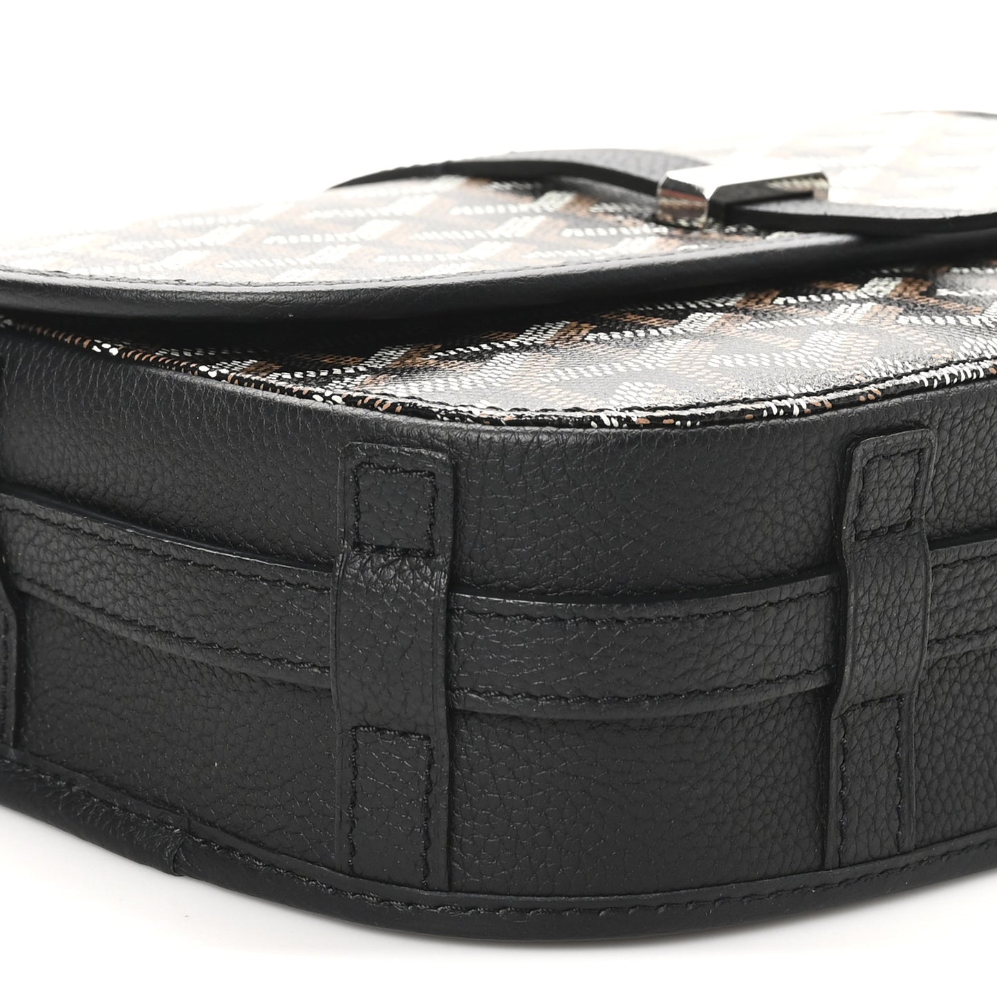 Goyardine Belvedere II PM Messenger Bag Black