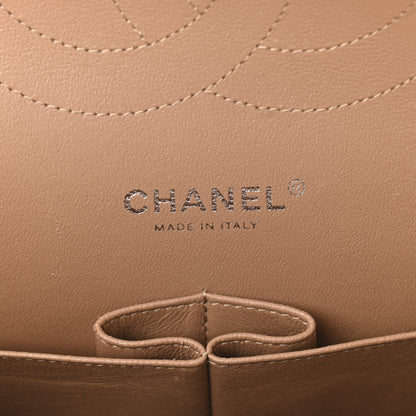 Chanel Patent Quilted Jumbo Double Flap Bronze 6 of 11