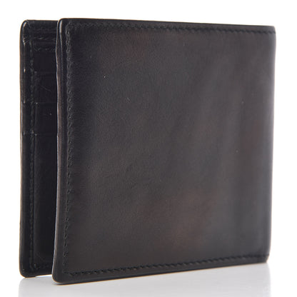 Gucci Calfskin Interlocking G Bi-Fold Wallet Black 3 of 11