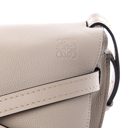 Loewe Grained Calfskin Small Gate Crossbody Bag Light Oat 7 of 8