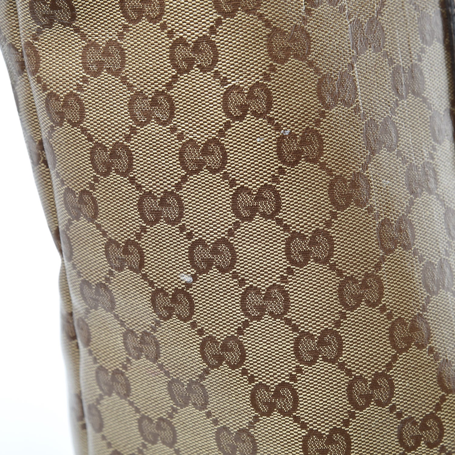 Gucci Crystal Monogram Large Joy Tote Beige Ebony Testa di Moro 18 of 26