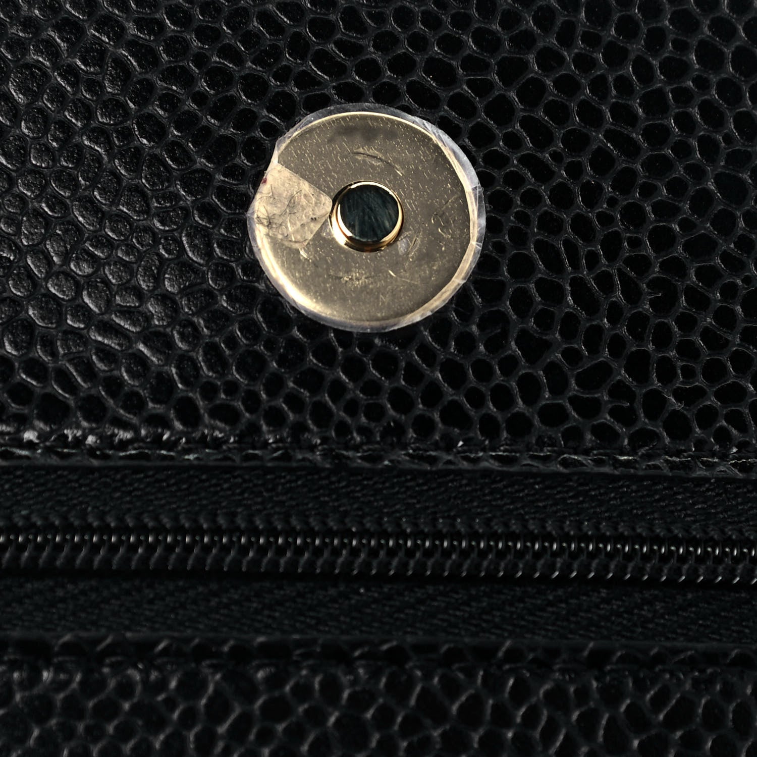Chanel Caviar Quilted Wallet On Chain WOC Black 14 of 15