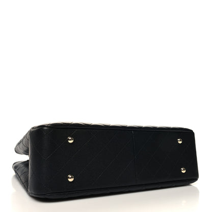 Chanel Caviar Quilted Large Shopping Tote Black 4 of 10