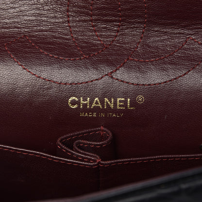 Chanel Aged Calfskin Quilted 2.55 Reissue 226 Flap Black 7 of 14