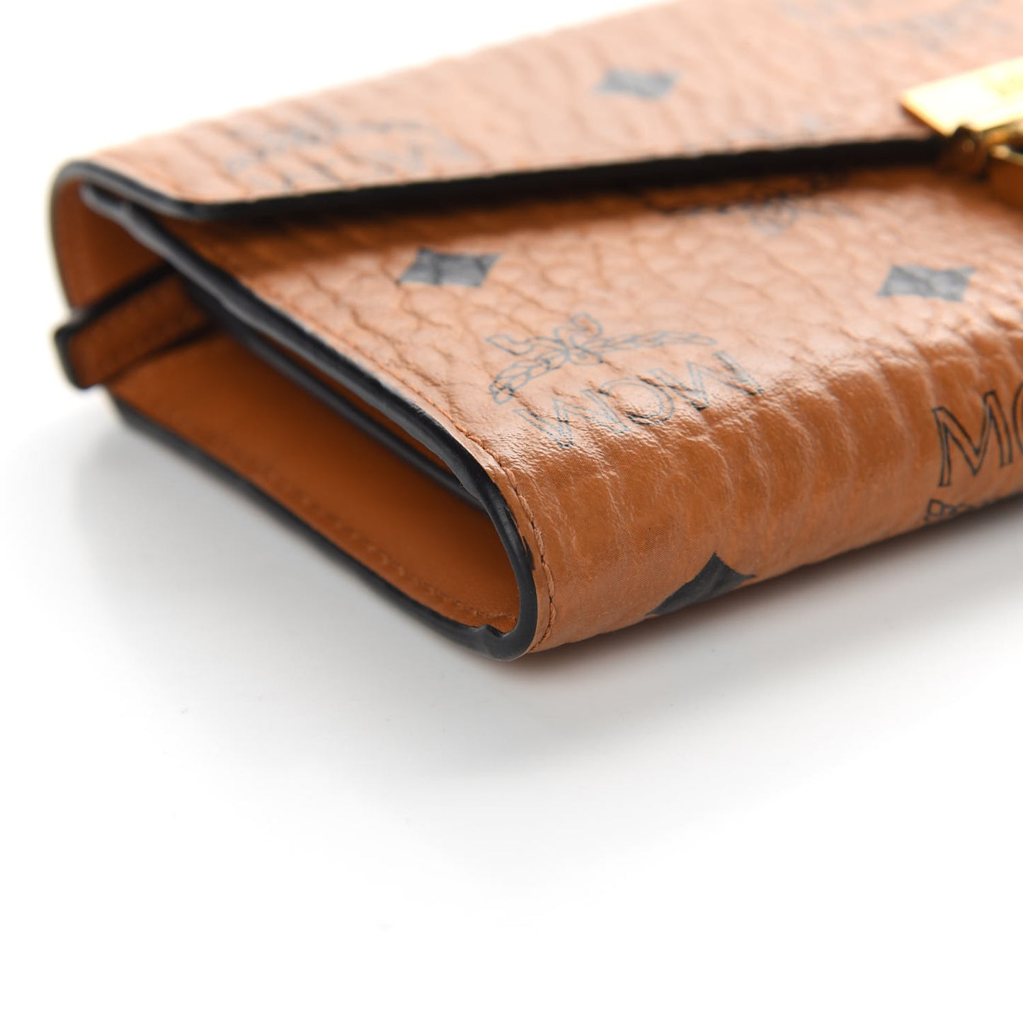 Visetos Patricia Flap Wallet Cognac