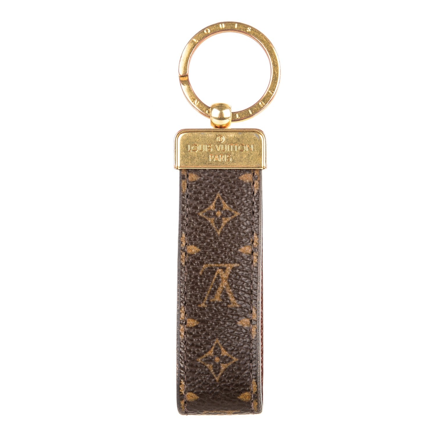 Louis Vuitton Monogram Dragonne Key Holder 1 of 3