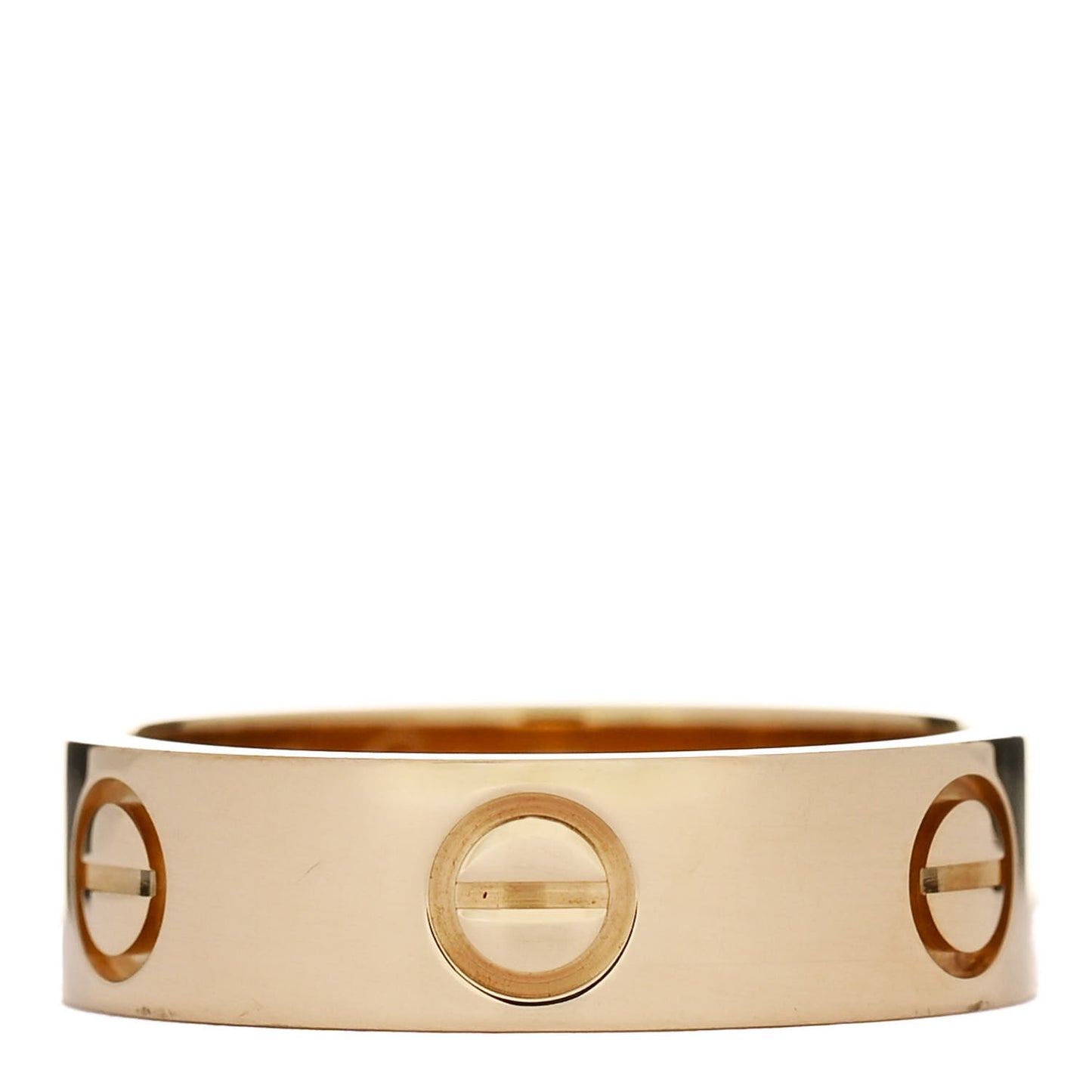 18K Yellow Gold 5.5mm LOVE Ring 53 6.25