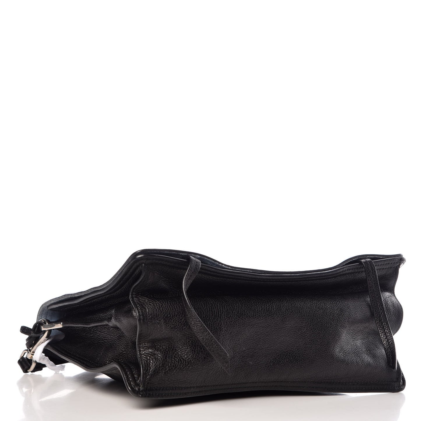 Glace Calf Etiquette Flap Black Astrale