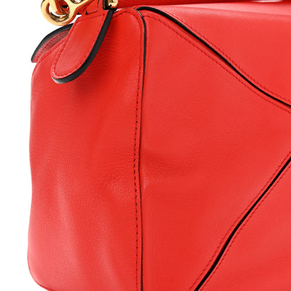 Loewe Calfskin Medium Puzzle Bag Scarlet 11 of 12