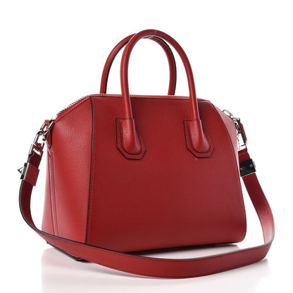 Givenchy Sugar Goatskin Small Antigona Red 4 of 11