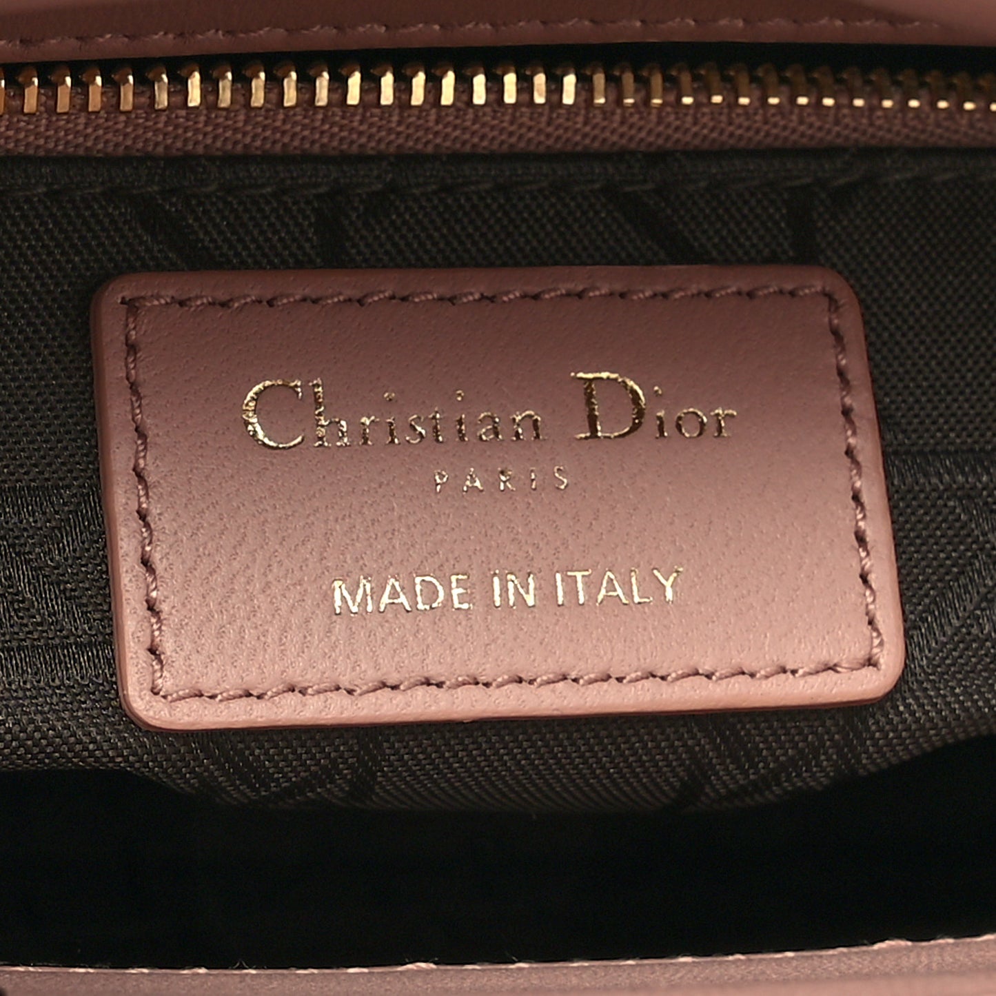 Lambskin Cannage Small My ABC Dior Lady Dior Blush