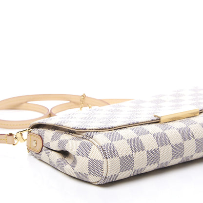 Louis Vuitton Damier Azur Favorite MM 5 of 10